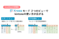 kintoneのレコード一覧の概念を覆す！krewSheetの新機能「Xross（クロス）モード」をCybozu Circus 2021 大阪で先行公開