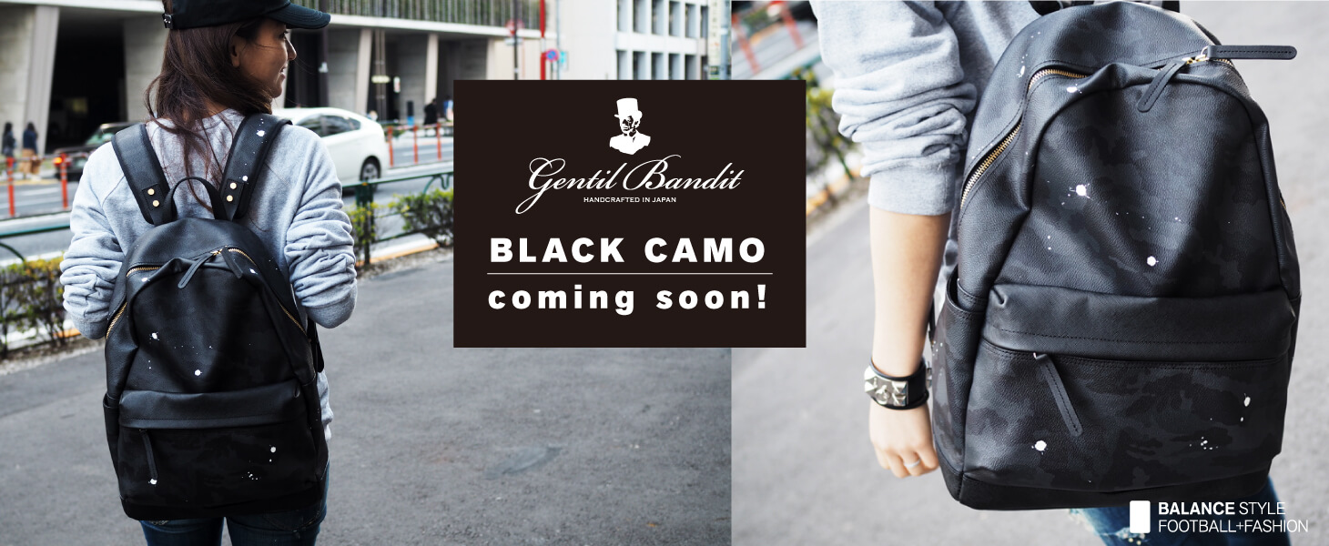 買物 美品 人気 Gentil Bandit リュック バックパック カモフラ 黒