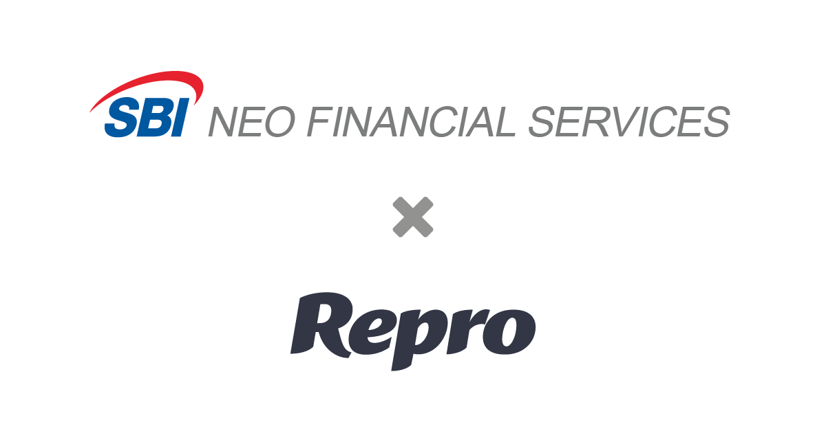 SBIネオファイナンシャルサービシーズのバンキングアプリに「Repro」を導入し、地域金融機関のDXを支援