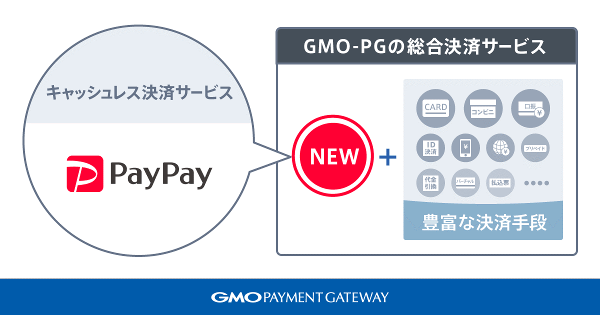 Gmo Pgの総合決済サービスに Paypay を追加 Gmoインターネットグループのプレスリリース