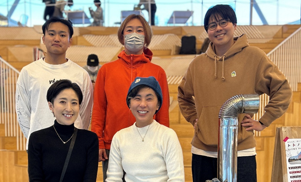 イベントに参加したチーム「どーんとぐんま」メンバー