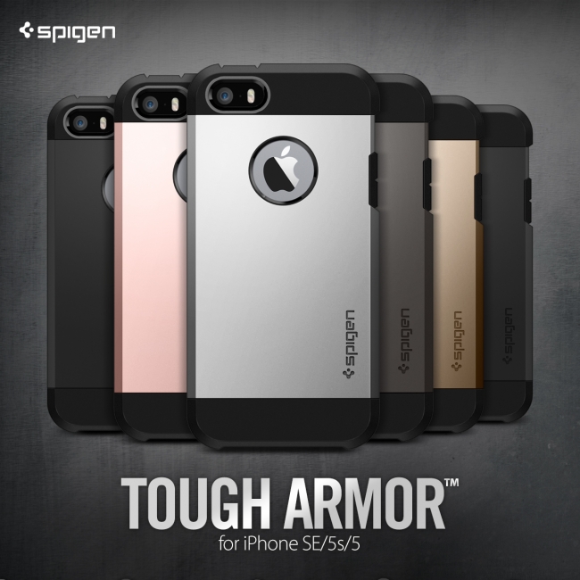米軍mil規格取得 Spigen最強 Iphone Se用ケース タフ アーマー
