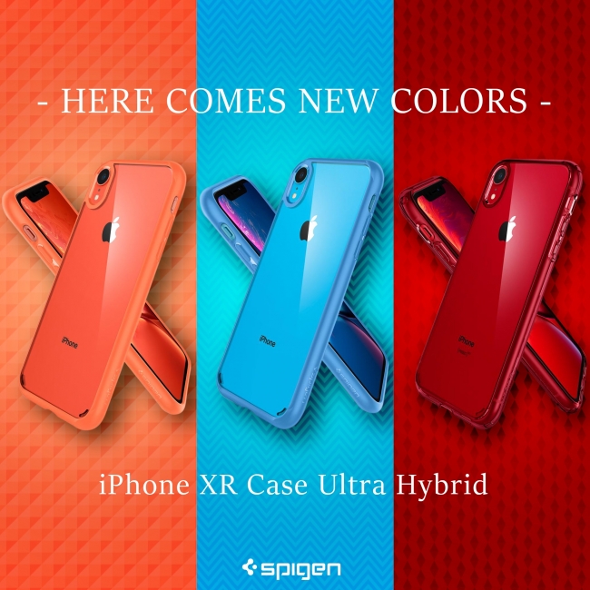 Spigenの人気no 1耐衝撃ケース ウルトラ ハイブリッド からiphone Xrの本体カラーにマッチした新色 が登場 シュピゲンジャパン株式会社のプレスリリース