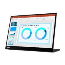 レノボ、14型モバイルモニター「ThinkVision M14d」を発表 ThinkPadと