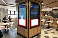 【西鉄久留米駅フードコート内】時刻表サイネージの広告取扱開始