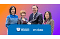 マウザー、Molex社よりAPACの「eカタログ・ディストリビュータ・オブ・ザ・イヤー」を7年連続で受賞