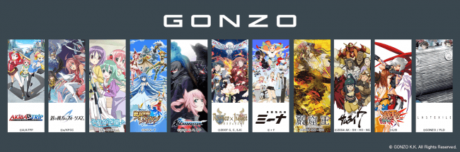 Gifmagazine X アニメーションスタジオ Gonzo コラボgifチャンネルを開設 株式会社gifmagazineのプレスリリース