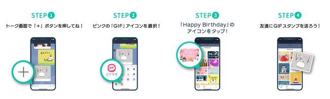 Gifmagazineが人気giferによる ハッピーバースデーgif プロジェクトを開始 株式会社gifmagazineのプレスリリース