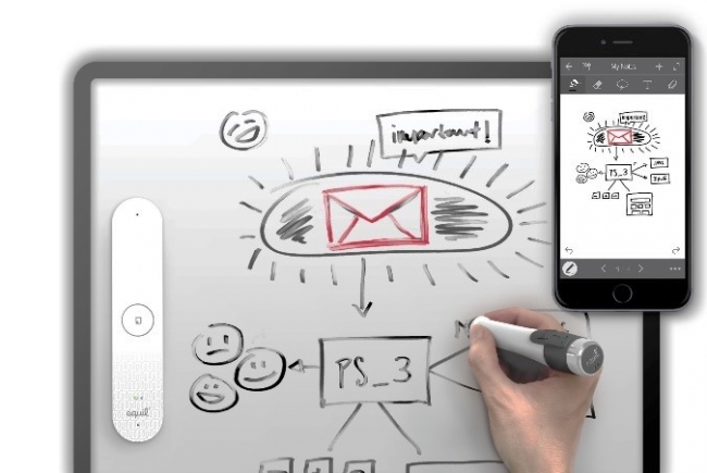 新商品 ホワイトボードにつけるだけで電子黒板に変わる タブレット スマートフォンにリアルタイム配信 共有できる Equil Smartmarker エクイルスマートマーカー を発売開始 株式会社アイタス ジャパンのプレスリリース