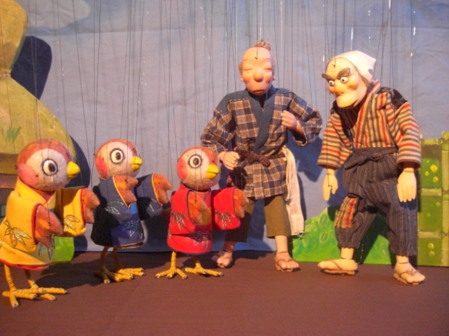 桃太郎 人形劇 ホワイトボードシアター - おもちゃ/人形