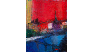 「PARIS」 油彩、キャンバス, 50F 2024