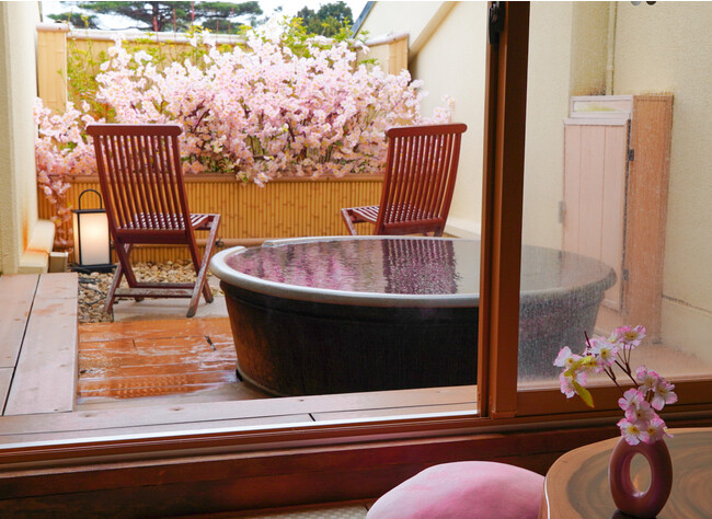 貸切風呂ゆとり「桜ルーム」