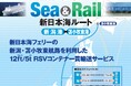 日本通運、モーダルコンビネーション型輸送サービス「Sea & Rail」に、新日本海ルート（新潟港―苫小牧東港）を追加し、サービスを拡充