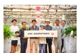 <JAL Agriport>いちご農園にて、エステックの「100%紙製苗止めクリップ」(FSC認証紙)を採用