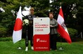 チャーリー・ブルツ選手が駐日オーストリア共和国大使を表敬訪問