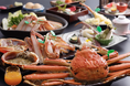 【華ひらく松葉ガニ】京都で味わう活松葉ガニ 華ひらく刺身・備長炭七輪焼き・お鍋フルコース 2024年度受付を開始