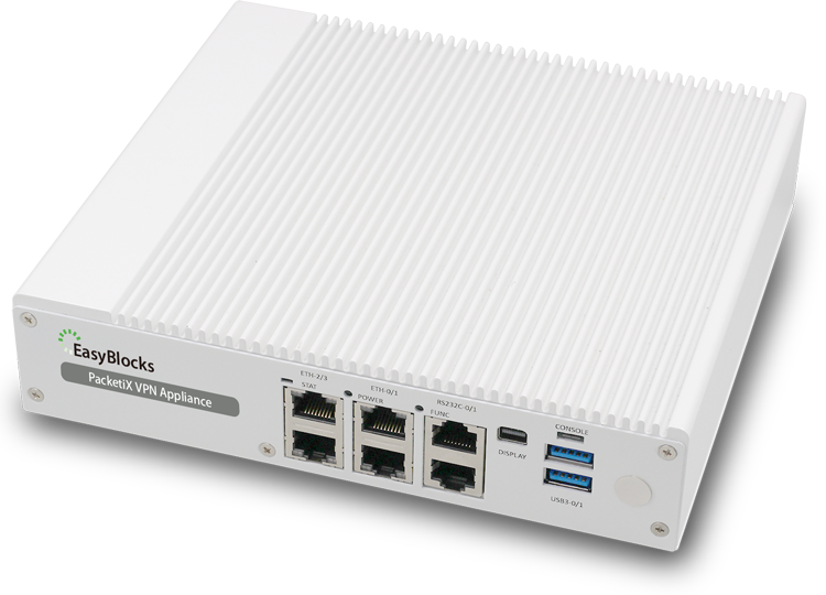 Lanケーブルを延長した感覚でvpnを構築できる新 Easyblocks Packetix Vpnアプライアンス を発売 ぷらっとホーム株式会社のプレスリリース