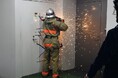 解体予定ビルを活用した没入体験型防災訓練及び破壊訓練を実施