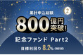 オルタナティブ投資プラットフォーム「オルタナバンク」、『累計申込総額800億円突破記念ファンドPart2 ID1115』を募集開始