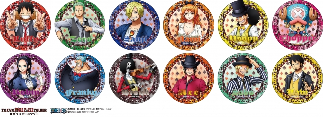 ONE PIECE 東京タワー 缶バッジ - キャラクターグッズ