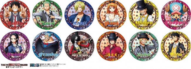 ONE PIECE 東京タワー限定　トンガリBD缶バッジ　ウソップ　メリー号