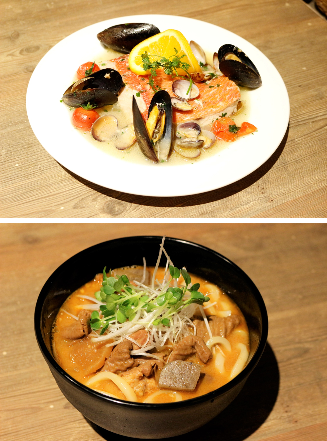 One Piece とindeedのコラボレーション サンジのおれ様レストラン で 復活系 豚肉入りホルモンスープうどん Soupe De All Blue を3月4日 月 から限定販売 東京ワンピースタワーのプレスリリース