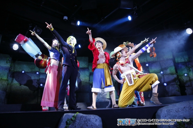 東京ワンピースタワー で大人気のライブショー One Piece Live Attraction 開業9ヶ月で早くも00公演を突破 東京 ワンピースタワーのプレスリリース