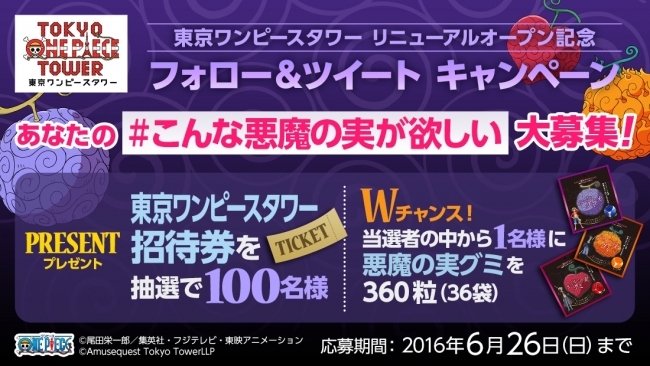 東京ワンピースタワー 360ログシアター オープン記念キャンペーン実施中 東京ワンピースタワーのプレスリリース