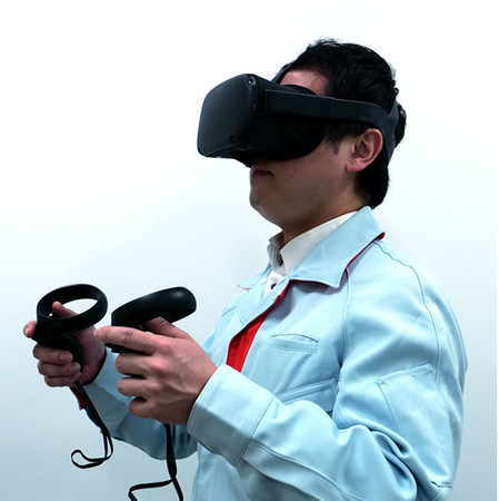 VR で最新のロボットトレーニング