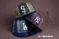 HOMEGAMEより、NEW ERA別注「59FIFTY KASANE PACK(重)」が10月10日(土)発売。日本の伝統文様を現代的に再構築したMLB別注コレクション