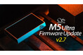 SHANLING オーディオプレーヤー「M5 Ultra」最新ファームウェアアップデートのお知らせ