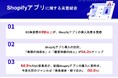 【Shopifyアプリの活用実態とは?】Shopify導入企業の6割以上がアプリ導入済みジャンルは、「商品検索」「配送管理」が上位に