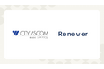 Renewer、西日本フィナンシャルホールディングス傘下のシティアスコムと、生成AI活用支援ビジネス拡大に向けた業務提携