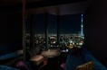 【浅草ビューホテル】粋な浅草でイブニングハイティー。最上階の夜景とボトルシャンパンで優雅な時間を。
