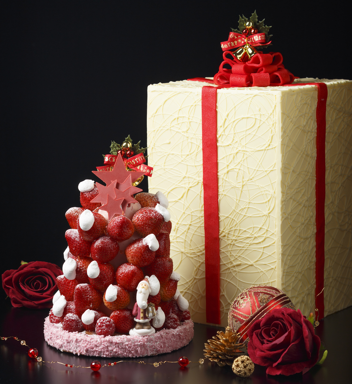 浅草ビューホテル あま いホワイトチョコのギフトボックス クリスマスに大切な人へ贈るスペシャルケーキ 日本ビューホテル株式会社のプレスリリース