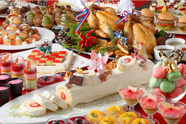 成田ビューホテル クリスマススイーツやローストチキンが食べ放題 スイーツがいっぱい ランチタイムバイキング 開催中 日本ビューホテル株式会社のプレスリリース