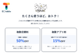 『選んで使える、お得に使える』rankstamp,レビューClipを展開するEC専用アプリケーションプラットフォーム「ECtable」が複数アプリ利用で割引が適用される「複数アプリ割」を開始しました。