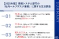 「社内ヘルプデスク業務」の外部委託率が74%に急増 情報システム部門のヘルプデスク運用課題と生成AI活用の実態調査