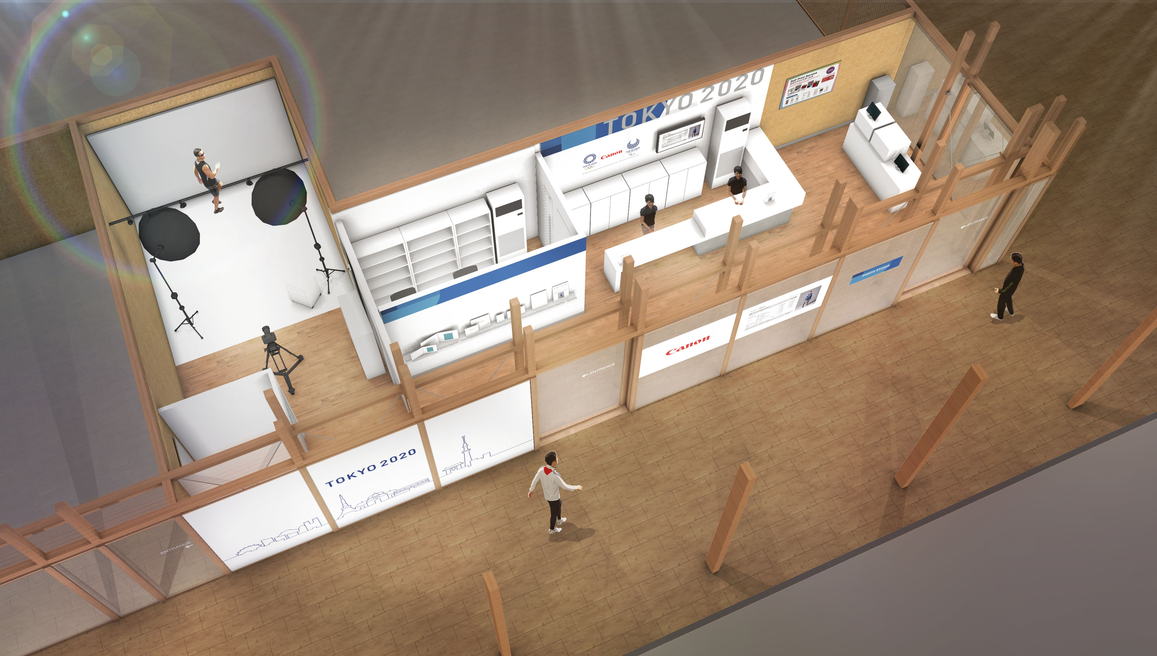 東京オリンピック パラリンピック競技大会の選手村に Photo Studio を出店 写真の力でアスリートに一生に一度の体験を提供 キヤノンmjのプレスリリース