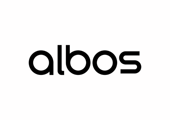 “albos”ブランドロゴ
