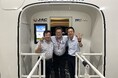 JCAS整備士3名が全員合格。ATR型機「一等航空整備士」国家資格を取得