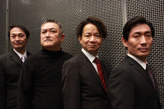 (左から)上田泰三・後藤ひろひと・早川丈二・森崎正弘 (左から)上田泰三・後藤ひろひと・早川丈二・森崎正弘