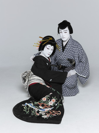 國太郎の八ツ橋と芳三郎の次郎左衛門 國太郎の八ツ橋と芳三郎の次郎左衛門