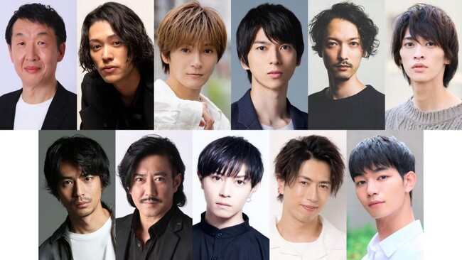 上段左より、朝倉伸二、安西慎太郎、上田堪大、小松準弥、永岡卓也、別府由来/下段左より、牧田哲也、水谷あつし、山田ジェームス武、横尾瑠尉、吉澤要人 上段左より、朝倉伸二、安西慎太郎、上田堪大、小松準弥、永岡卓也、別府由来/下段左より、牧田哲也、水谷あつし、山田ジェームス武、横尾瑠尉、吉澤要人