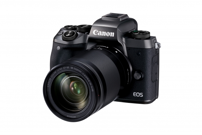 高精細EVF内蔵のミラーレスカメラ“EOS M5”と高倍率ズームレンズ“EF-M18 ...