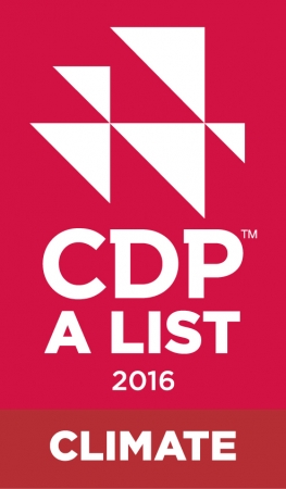 CDP CLIMATE A LIST 2016ロゴ