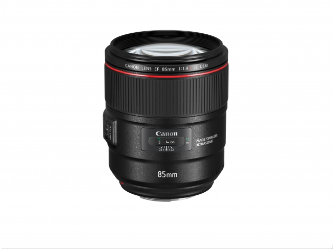 大口径中望遠単焦点レンズ“EF85mm F1.4L IS USM”を発売 IS搭載により