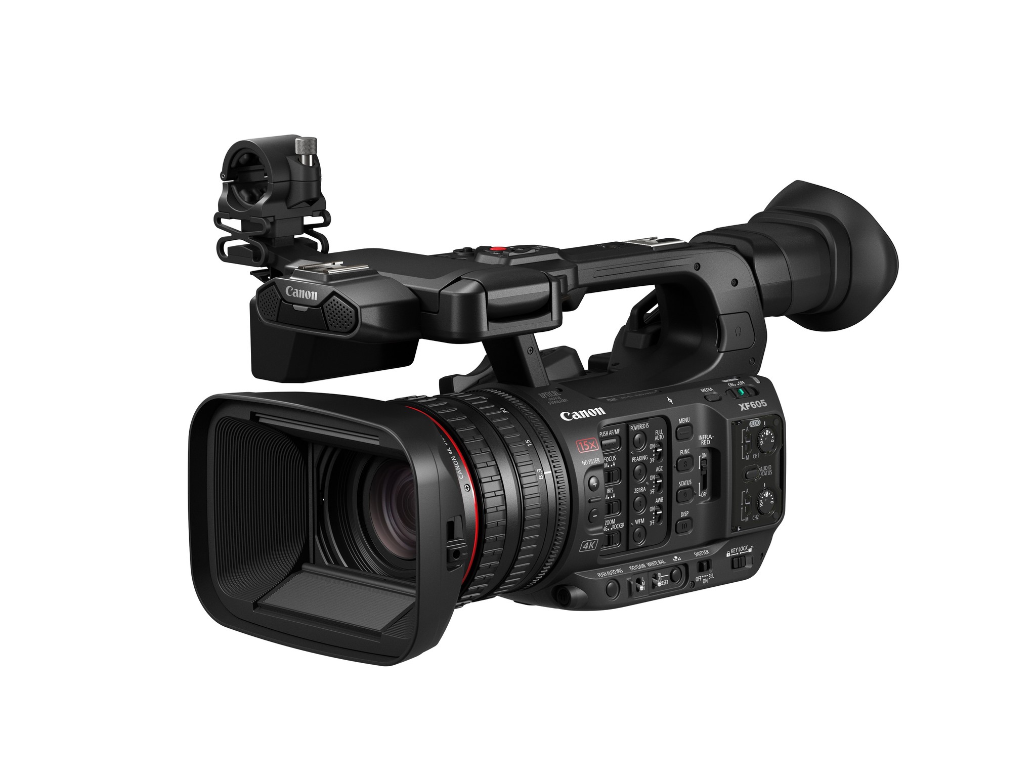 高画質と小型化を両立した業務用4Kビデオカメラ“XF605”を発売 AF・通信 