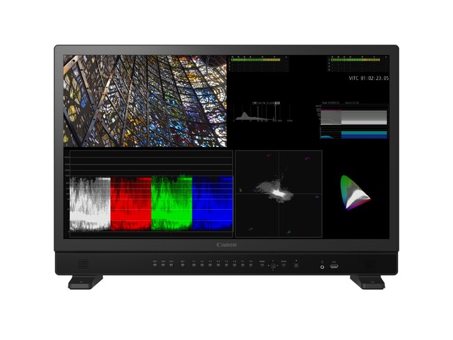 映像と信号情報を同時に確認できるHDRモニタリングアシスト機能（イメージ）