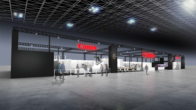 キヤノンブース キヤノンブース